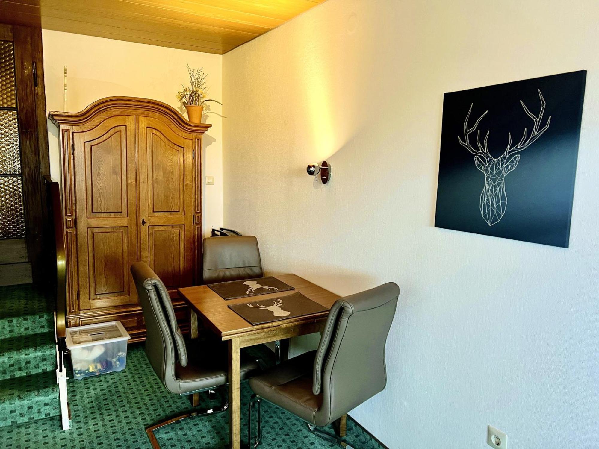Weisser Hirsch Im Haus Sabine Braunlage Luaran gambar